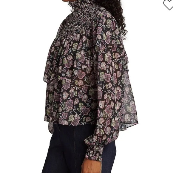 CINQ À SEPT
Drew Georgette Top - Picture 2 of 5